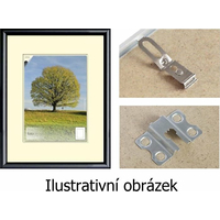 BFHM Plastový rám na puzzle 59,4x42cm A2 - čierny
