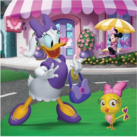 DINO Puzzle Deň s Minnie 3x55 dielikov