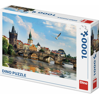 DINO Puzzle Karlov most, Česká republika 1000 dielikov