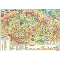 DINO Puzzle Mapa Českej republiky 500 dielikov