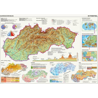 DINO Puzzle Mapa Slovenskej republiky 2000 dielikov