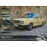 RETRO-AUTA Puzzle č. 18 Škoda 120 GLS (1982) 500 dielikov