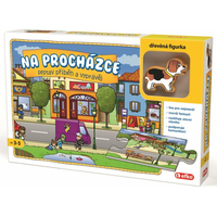 EFKO Rozprávacie puzzle Na prechádzke 9 dielikov