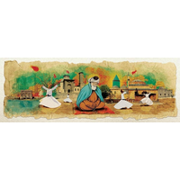 ART PUZZLE Panoramatické puzzle Konya, Turecko - koláž 1000 dielikov