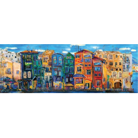 ART PUZZLE Panoramatické puzzle Farebné mesto 1000 dielikov