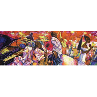 ART PUZZLE Panoramatické puzzle Farby jazzu 1000 dielikov