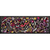 ART PUZZLE Panoramatické puzzle Prvky rytmu 1000 dielikov