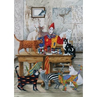 ART PUZZLE Puzzle Farebné mačky 260 dielikov