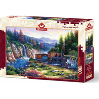 ART PUZZLE Puzzle Cestovanie vlakom 1000 dielikov
