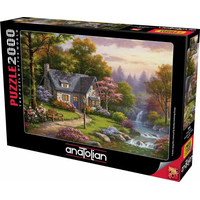 ANATOLIAN Puzzle Chalupa v Stonybrook Falls 2000 dielikov