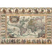 ART PUZZLE Puzzle Historická mapa sveta 1000 dielikov