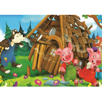ART PUZZLE Puzzle Tri prasiatka 24+35 dielikov
