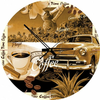 ART PUZZLE Puzzle hodiny Šálka kávy 570 dielikov