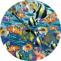 ART PUZZLE Puzzle hodiny Svet morských rýb 570 dielikov