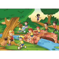 ART PUZZLE Puzzle Naháňačka 50 dielikov