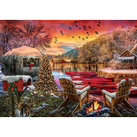 ART PUZZLE Puzzle Táborisko 2000 dielikov