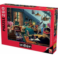 ANATOLIAN Puzzle Izba pre mačky 260 dielikov