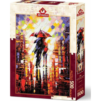 ART PUZZLE Puzzle Láska pod dáždnikom 500 dielikov