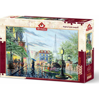 ART PUZZLE Puzzle Letný dážď v Paríži 2000 dielikov