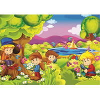 ART PUZZLE Puzzle Malí botanici 35+60 dielikov