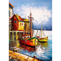 ART PUZZLE Puzzle Oranžový prístav 500 dielikov