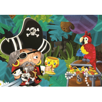 ART PUZZLE Puzzle Piráti 2x100 dielikov