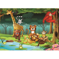 ART PUZZLE Puzzle Pod morom a divoké zvieratká 24+35 dielikov