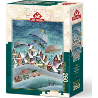 ART PUZZLE Puzzle Príbeh zimy 260 dielikov