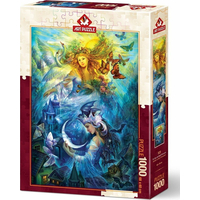 ART PUZZLE Puzzle Princezné Dňa a Noci 1000 dielikov