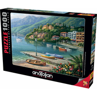 ANATOLIAN Puzzle Prístav Hillside 1000 dielikov