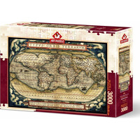 ART PUZZLE Puzzle Prvý moderný atlas z roku 1570, 3000 dielikov