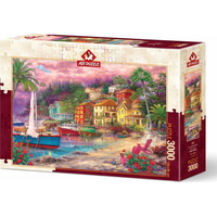 ART PUZZLE Puzzle Purpurové pobrežie 3000 dielikov