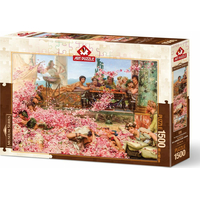 ART PUZZLE Puzzle Ružová záhrada 1500 dielikov