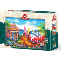 ART PUZZLE Puzzle Surferský kemp 260 dielikov
