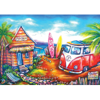 ART PUZZLE Puzzle Surferský kemp 260 dielikov