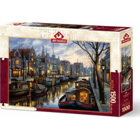 ART PUZZLE Puzzle Svetlá kanála 1500 dielikov