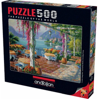 ANATOLIAN Puzzle Terasa s vistériami 500 dielikov