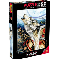 ANATOLIAN Puzzle Vyjúci vlk 260 dielikov
