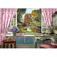ART PUZZLE Puzzle Zámok v mojom okne 1500 dielikov