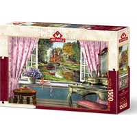 ART PUZZLE Puzzle Zámok v mojom okne 1500 dielikov