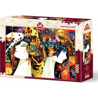 ART PUZZLE Puzzle Zatvrdnutosť a arogancia 3000 dielikov