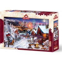 ART PUZZLE Puzzle Zimné radovánky 1000 dielikov