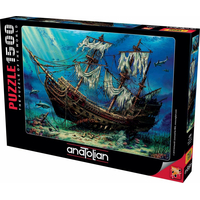 ANATOLIAN Puzzle Stroskotaná loď 1500 dielikov