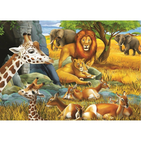 ART PUZZLE Puzzle Zvieratá savany 200 dielikov
