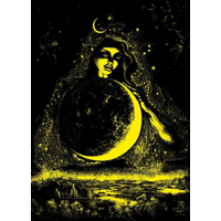 ART PUZZLE Svietiace puzzle Mesačná bohyňa 1000 dielikov