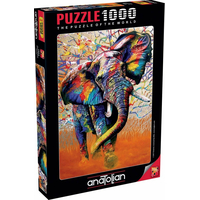 ANATOLIAN Puzzle Africké farby 1000 dielikov
