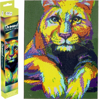 Craft Sensations Diamantové maľovanie Panter 40x50cm
