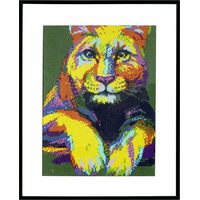 Craft Sensations Diamantové maľovanie Panter 40x50cm