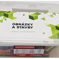 MAGFORMERS Geometria 1: Obrázky a stavby - box 44 dielikov