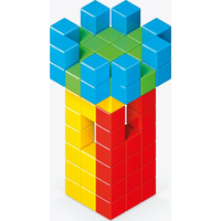 GEOMAG Magnetické kocky Magicube Green Line 128 kociek